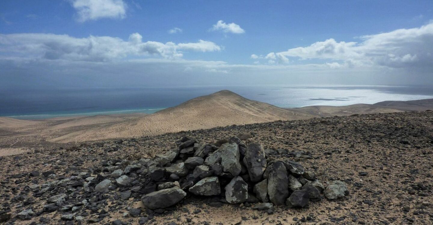 WFF 1051 4 FFuerteventura Blick vom GipFFel des Loma Negra