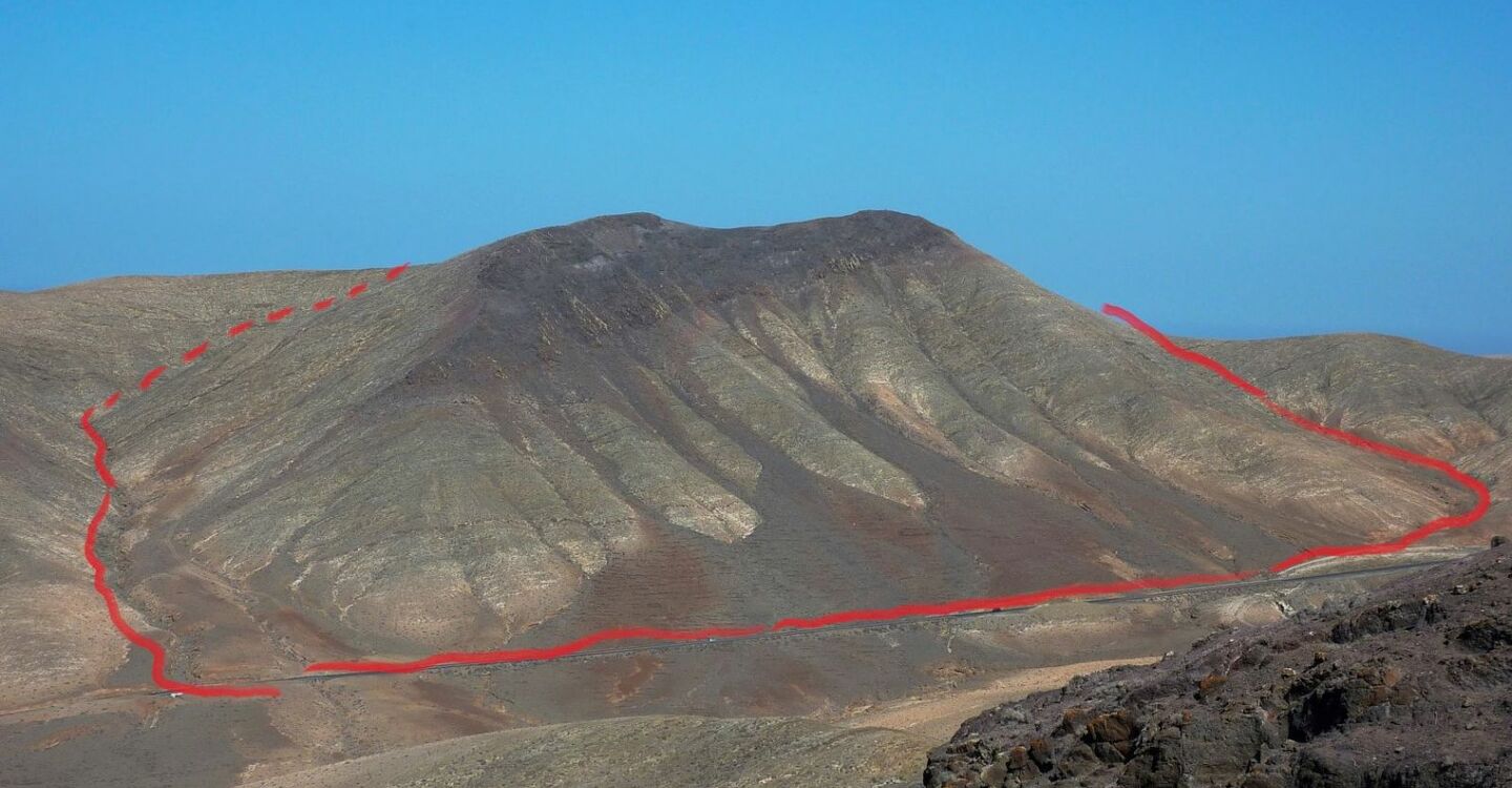 WFF 1042 1 FFuerteventura Blick auFF den Sisa Umbre 