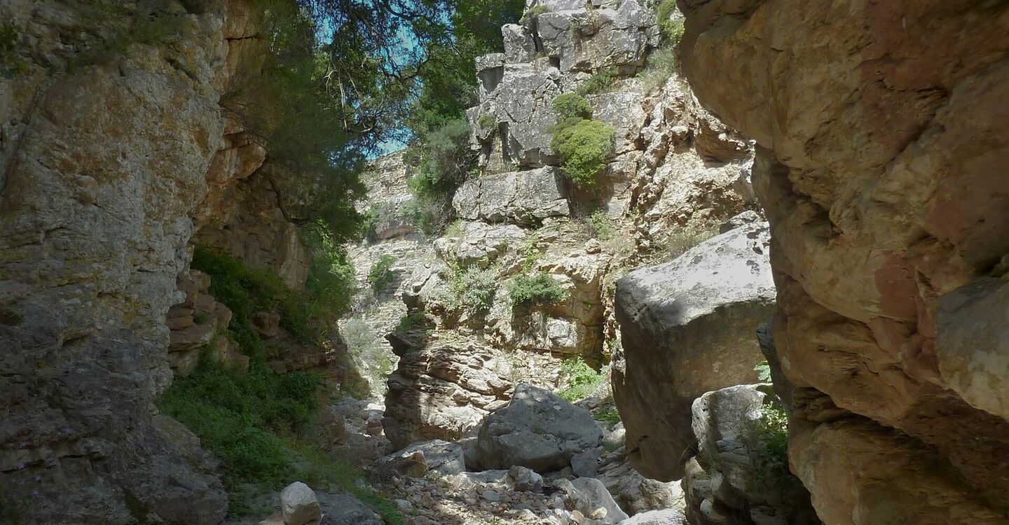 WRH 1029 4 Austieg aus dem Canyon Plouma