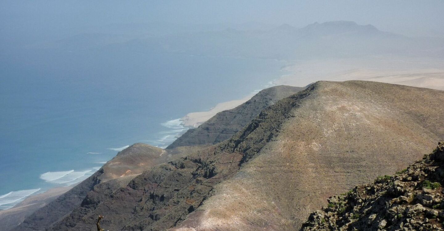 WFF 1056 3 FFuerteventura Blick vom Pico de Mocan auFF den Morro del Joaro