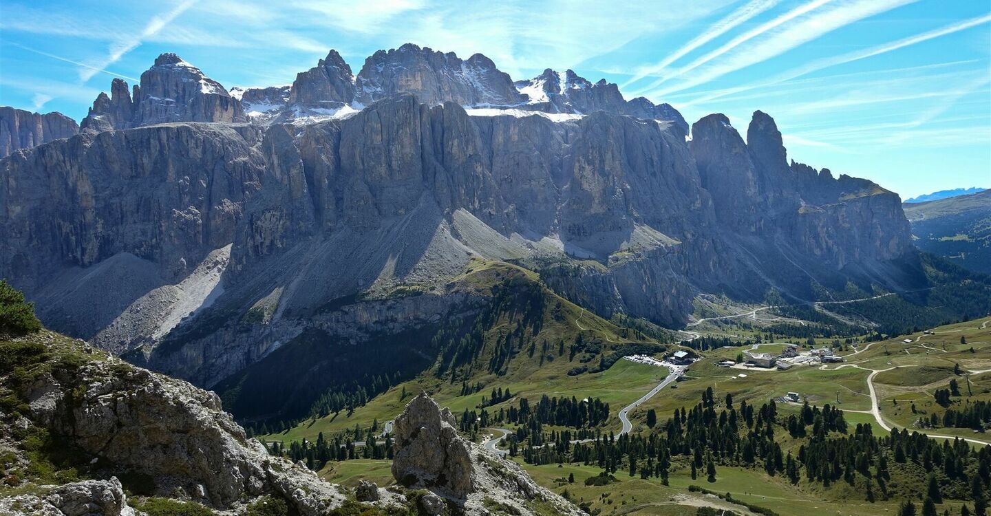 WKB2 1033 5 Einmalige Aussicht auf das Sellamassiv.